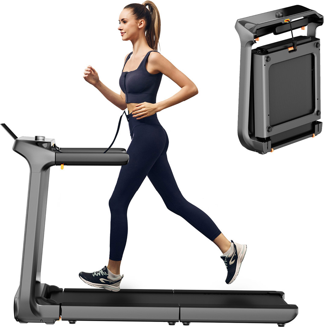 WalkingPad X218 Klappbares Laufband mit Handläufen, bis 18 km/h & 136 kg