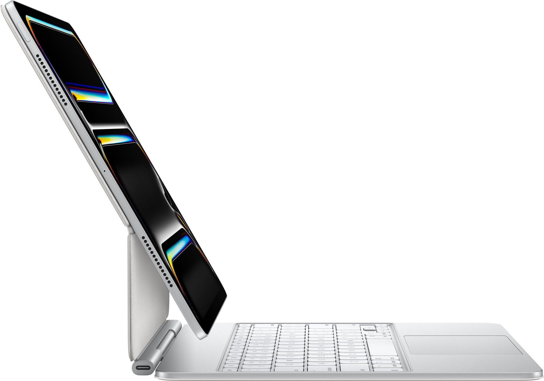 Magic Keyboard iPad Pro 13" (M4) - CZ - Weiß