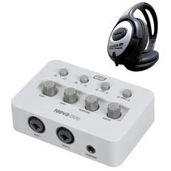 ESI NEVA Duo USB Audio-Interface mit Kopfhörer (USB), Audio Interface