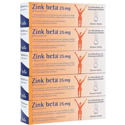 ZINK BETA 25 Brausetabletten 100 St