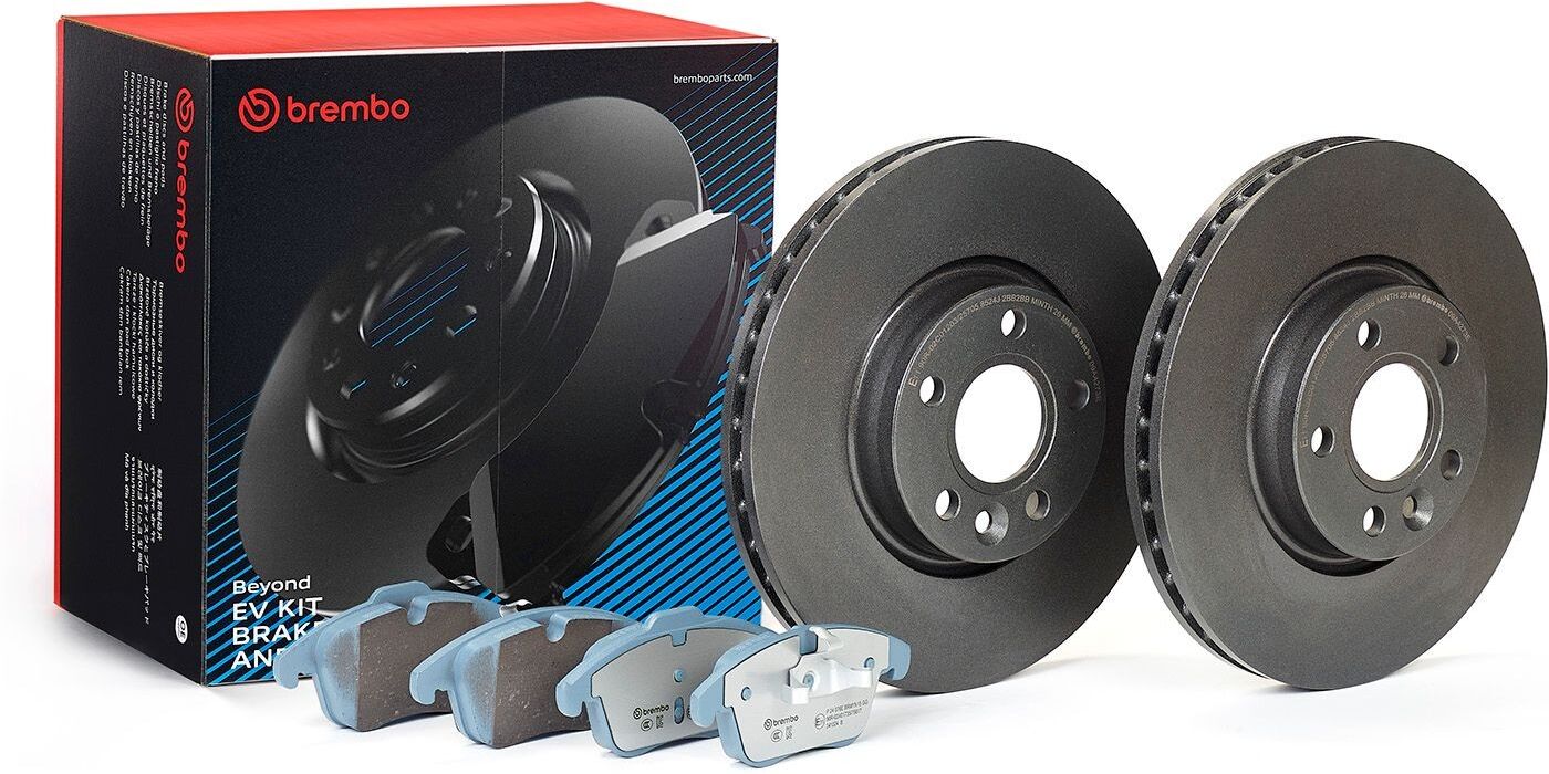 BREMBO KT 08 049 Bremseskiver og klodser