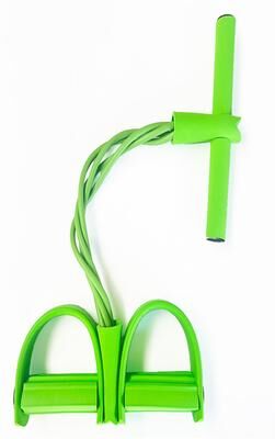 Market Central Pedal Resistance Bands For Full Body Workout And Home Stretch Training green