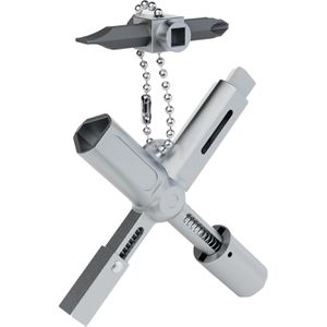Absina Schaltschrankschlüssel 1002, X-Key, 8 Profile, für Schränke und Absperrsysteme