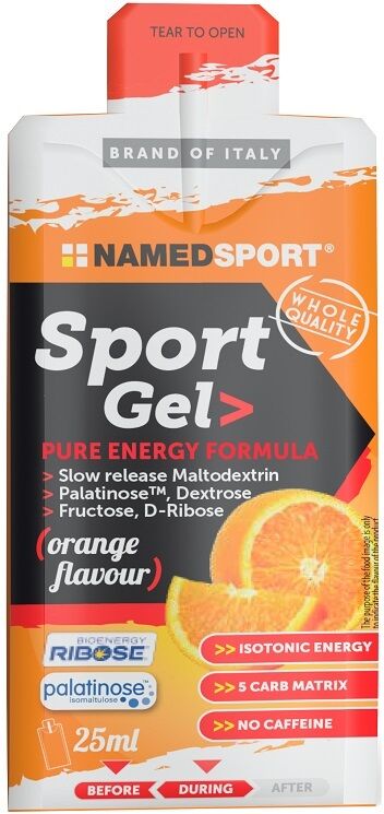 NAMEDSPORT Srl Named Sport, Gel Orange, 25ml