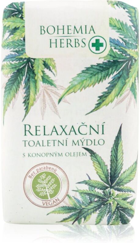Bohemia Gifts Bohemia Herbs Cannabis bar soap 100 g
