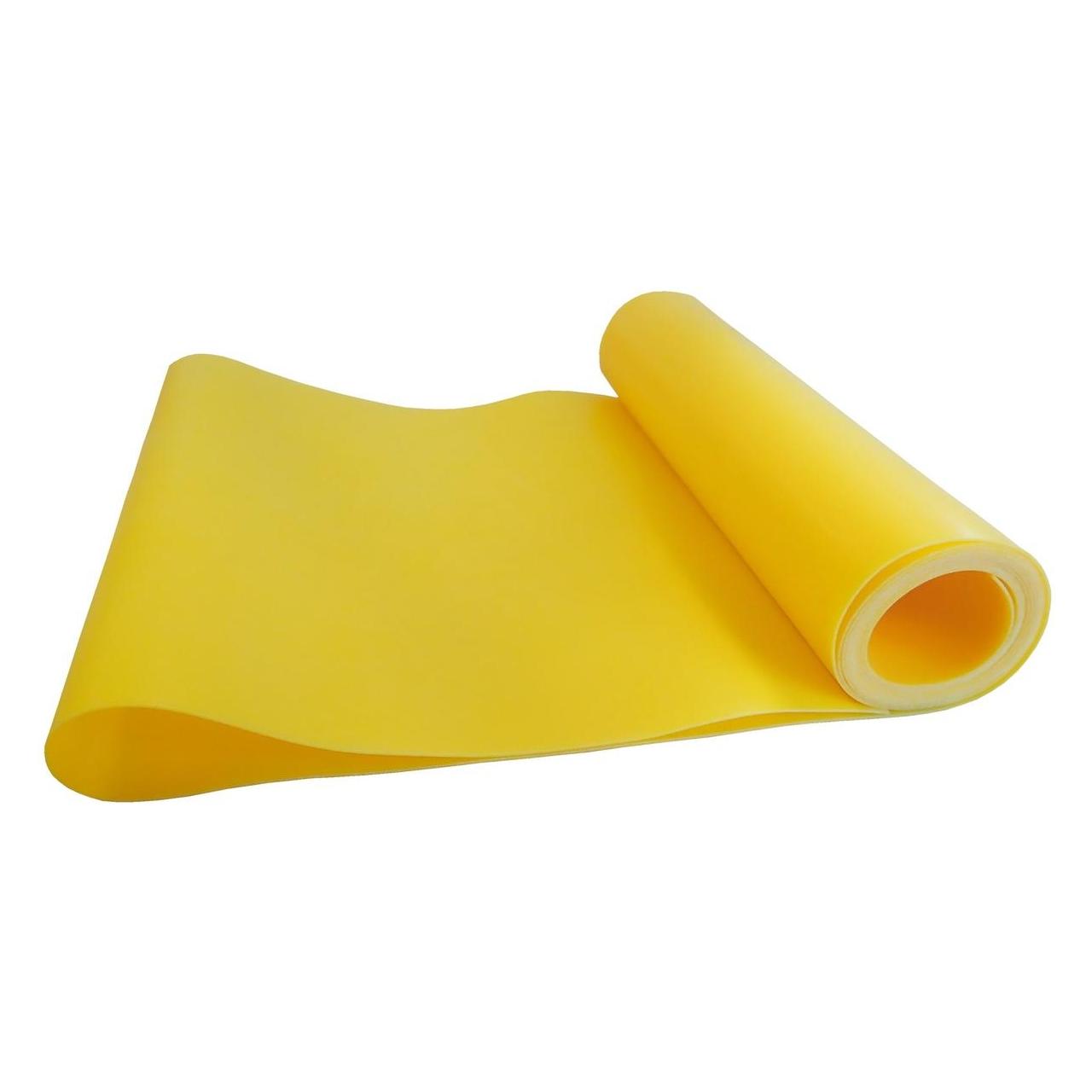 Kubi Sport Kubisport Guma Taśma Oporowa Gimnastyczna Fitness Żółta 0,45 mm KUBISPORT 120 cm (1.20 m) (76177284)