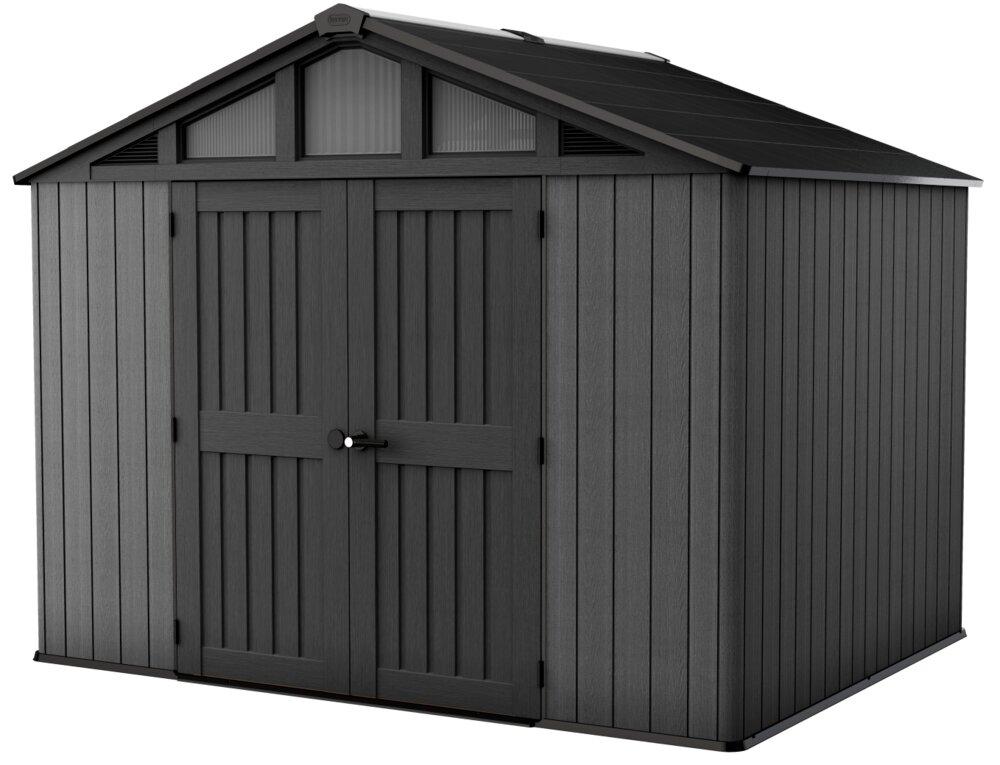 KETER Stronghold Gartenhaus 10X8 714 M² Grau 260742