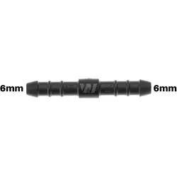 WamSter® I Schlauchverbinder Pipe Connector 6mm Durchmesser