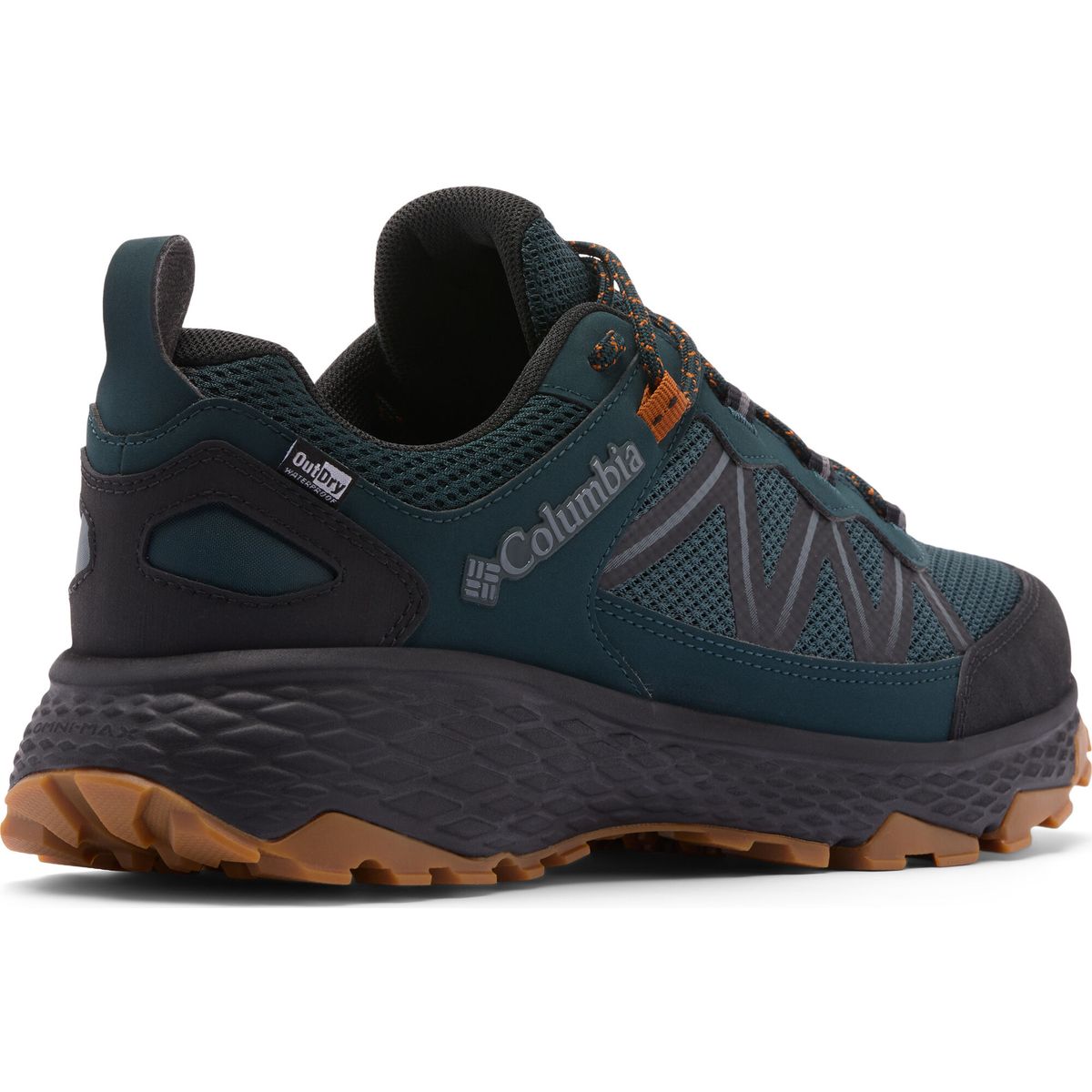 Columbia Men's Peakfreak Rush Outdry Hiking Shoe blue spruce, caramel (310) 9 210829-2108291-310-9