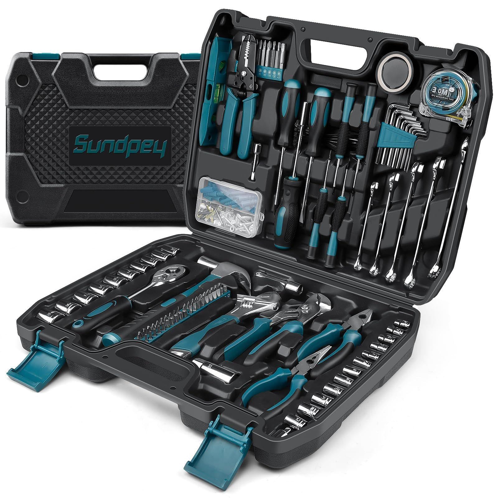 Selius Gereedschapskoffer 281-delig complete gereedschapsset voor binnen en buiten