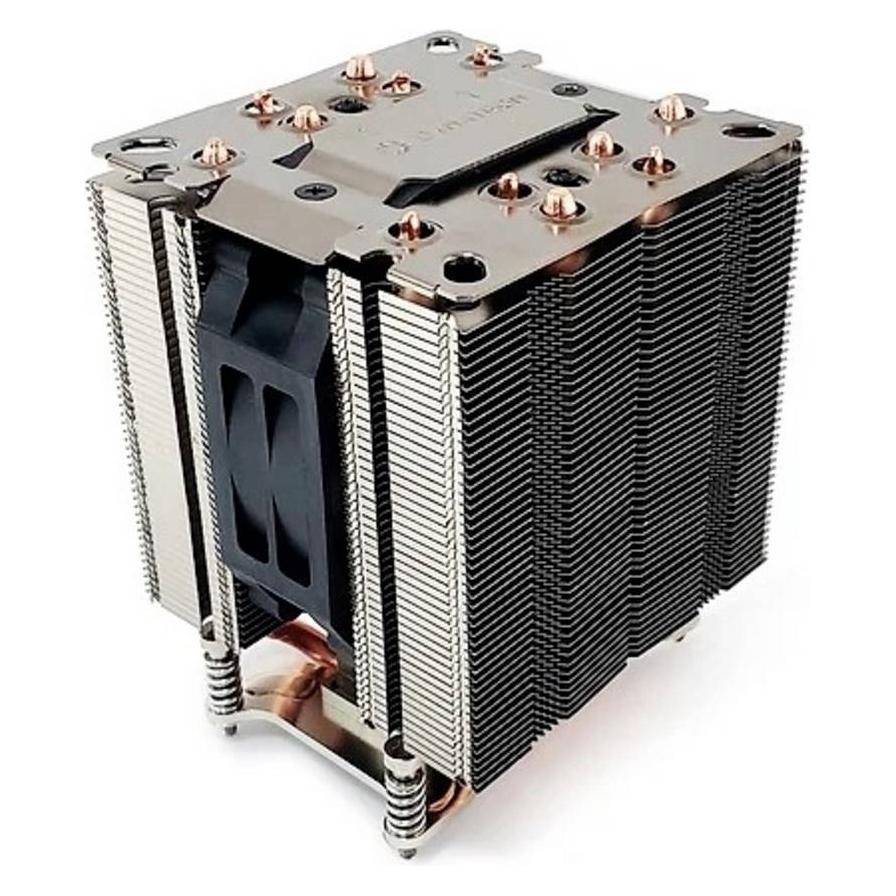Dynatron A49 AMD AM4 AM5 Kuehler 4U Heatpipes mit Aluminiumsockel und Aluminiumlamellenstapel Aktiv (130 mm) (A 2777 / A49)