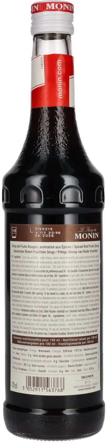 Le Sirop de Monin ROTE BEEREN 0,7l
