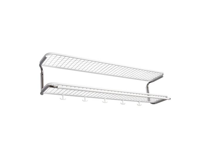 Essem Design Classic 650 Hutregal Weiß/Chrom, 2-Ebenen, 110cm