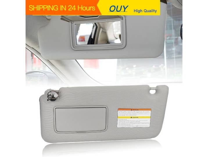 Pare-soleil OUY pour Infiniti QX56 QX80 964011LA3D 96401-1LA3D 2011-2016, côté conducteur, gris, pare-soleil avant de voiture, protection solaire
