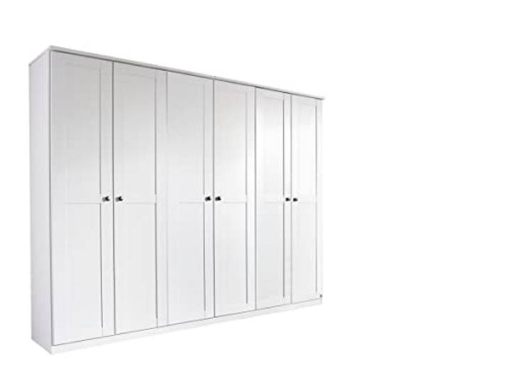 Rauch Möbel ROSENHEIM, Kleiderschrank, Farbe Weiß, Breite 271 cm