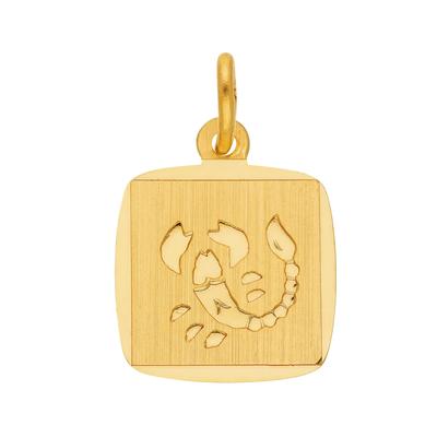 Kettenanhänger ADELIA´S "333 Gold Sternzeichen Anhänger Skorpion", gold, Schmuckanhänger, Damen, Skorpion, Gold, Kettenanhänger, Goldschmuck für Damen & Herren