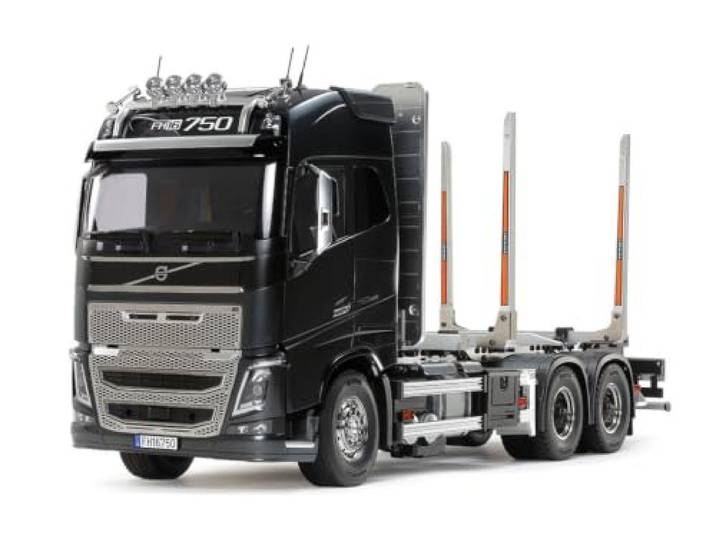 TAMIYA 1:14 RC Volvo FH16 Houten Transporter, Afstandsbediening Vrachtwagen, Modelbouw, Schaal 1:14, Kit, Hobby, Knutselen, Model, Montage