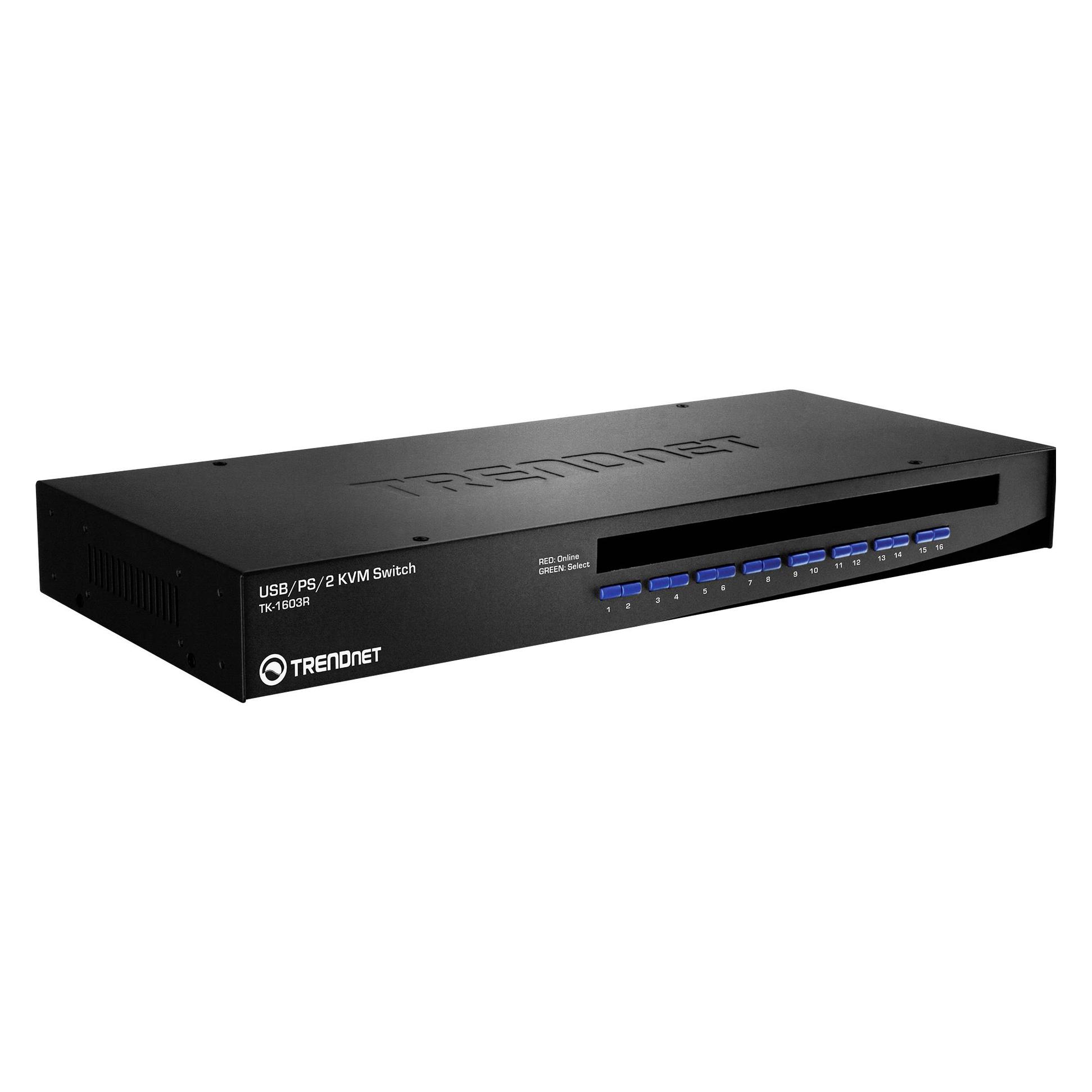 Trendnet 16-Port, USB (TK-1603R)