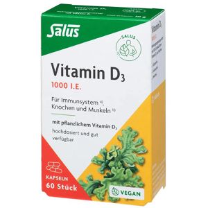 Salus Vitamin-D 30 Kapseln, Vitamin D3, je Kapsel 1000 I.E.