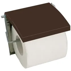 MSV WC Rollenhalter MDF Braun