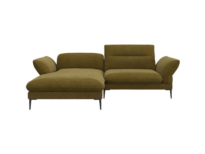 Ecksofa Tiara Stoff senf B 241 T 176 cm