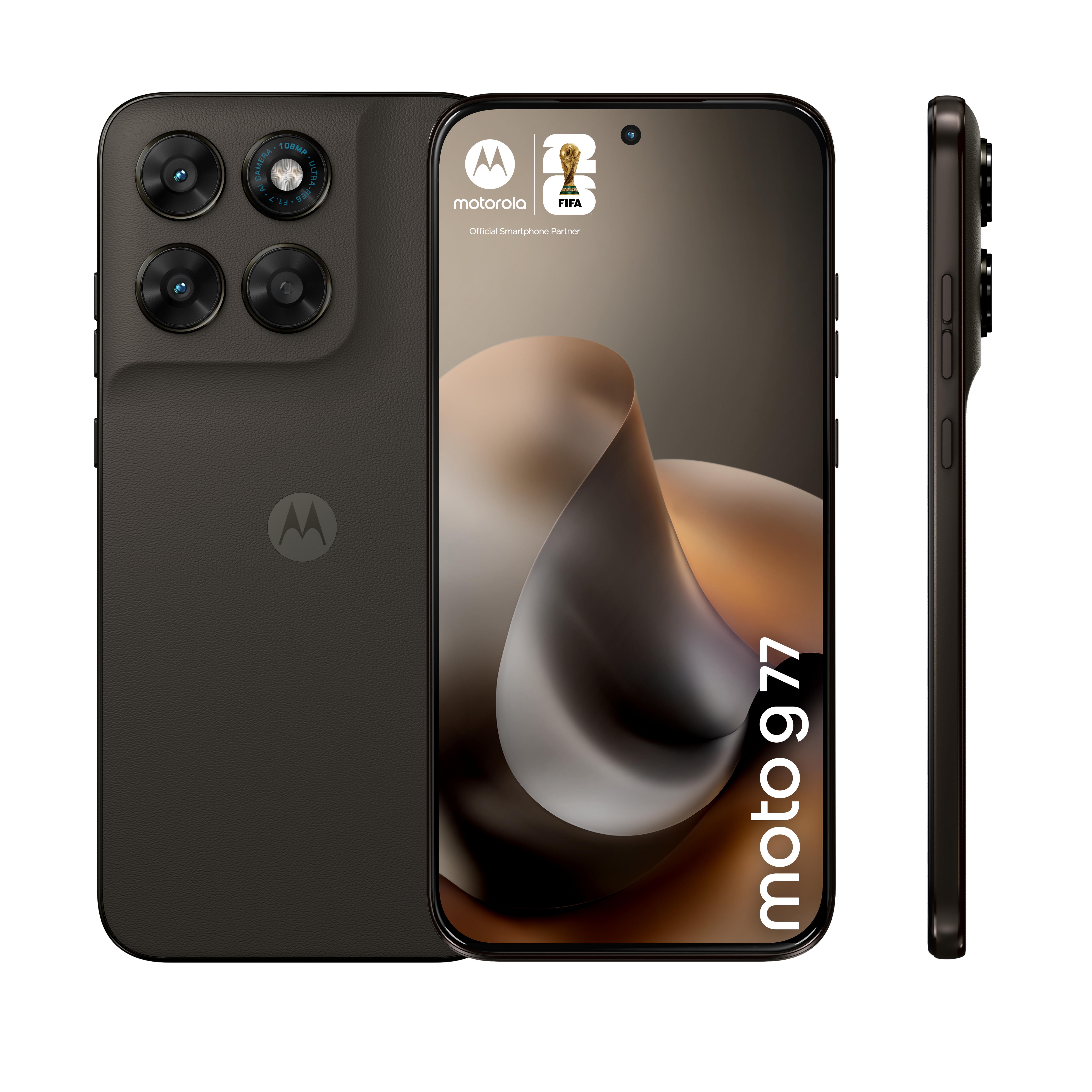Motorola moto g77 5G 8/256 GB Android 16 Dual SIM Smartphone black olive