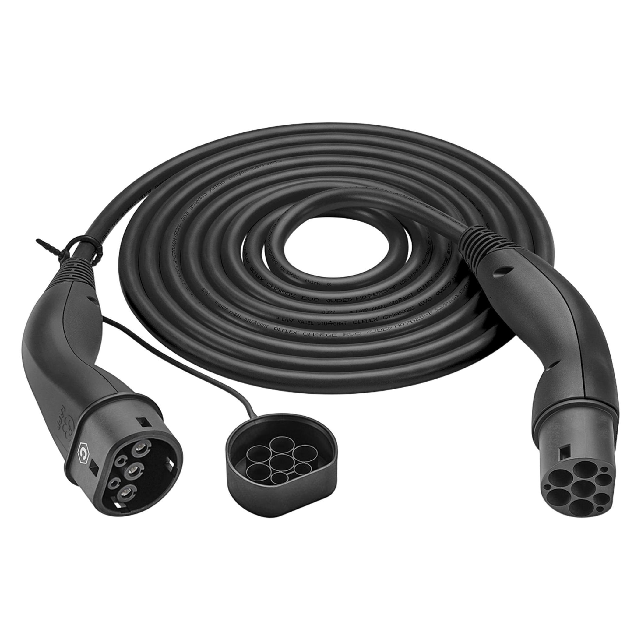 Lapp Mobility EV-TYP2 Ladekabel HELIX 1-phasig (Typ 2, 7.40 kW, 32 A, 5 m) (61794)