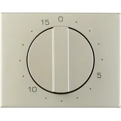 Berker Zentralstück Edelstahl für mech Zeitschaltuhr 16347104