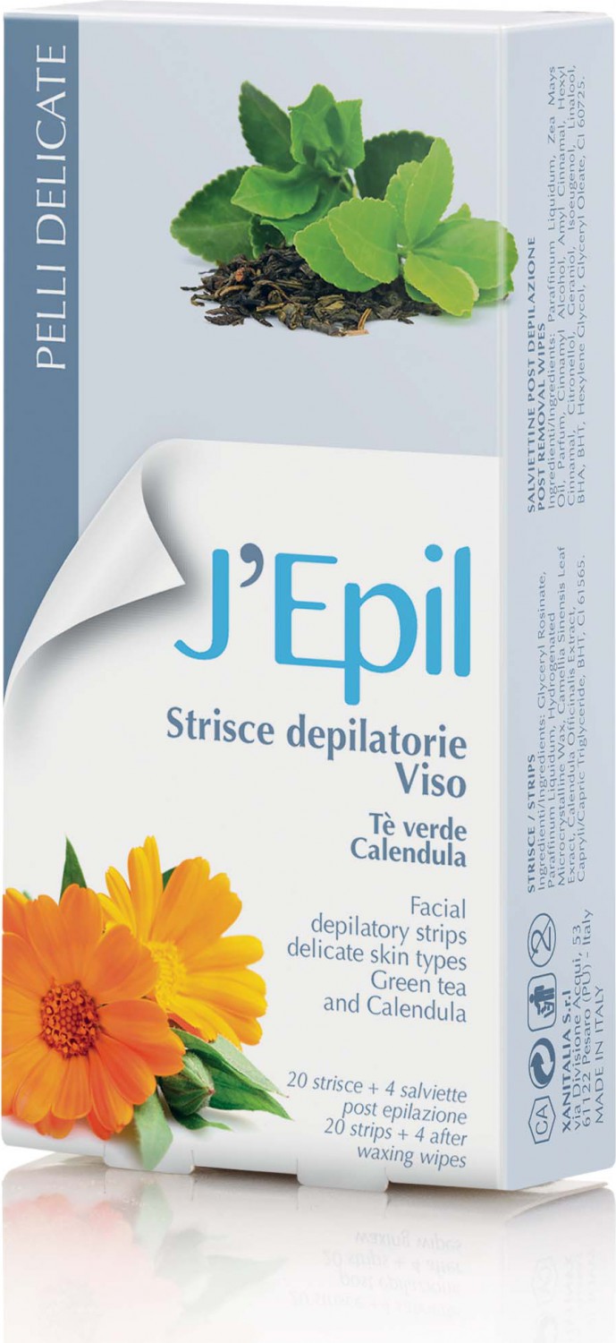 XanitaliaPro Gesichtsenthaarungsstreifen von J´Epil XP-183.004