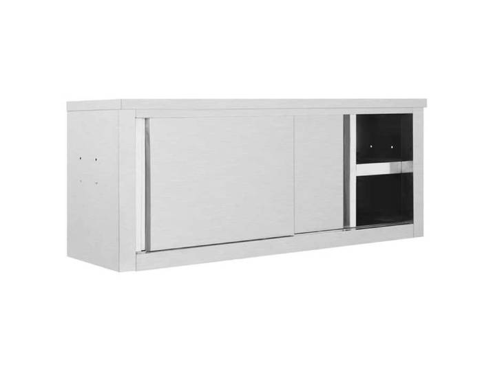 Bon plan  Armoire de cuisine avec portes coulissantes 120x40x50cm Inox Thome6071233