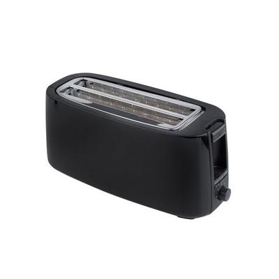 KUKEN Küken Elektrischer Toaster, 2 große Schlitze, 1400 W, Schwarz
