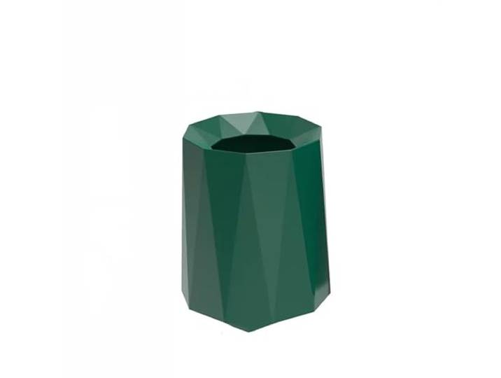 YUHANXINHESHE Wohnzimmer, Küche, Mülleimer for Zuhause, Schlafzimmer, Büro, modern, leichter Luxus, hochwertig, kreativ, einfacher Papierkorb(Green,Large)