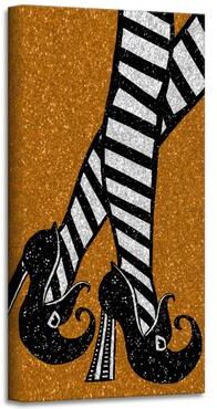 Ready2HangArt ChiChi Decor 'Chic & Bewitched I' Halloween Canvas Wall Art