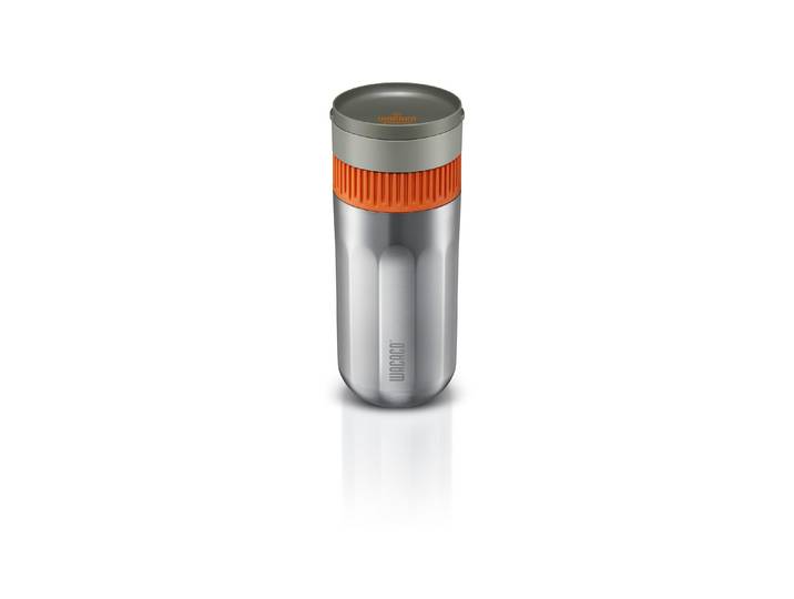WACACO Reisekaffeemaschine Pipamoka Pipa , orange (orange, silberfarben), 1, Kaffeemaschinen, Reisekaffeemaschine