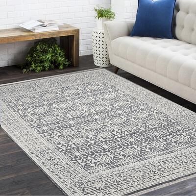 Overton Handmade Modern Contemporary Oriental Area Rug