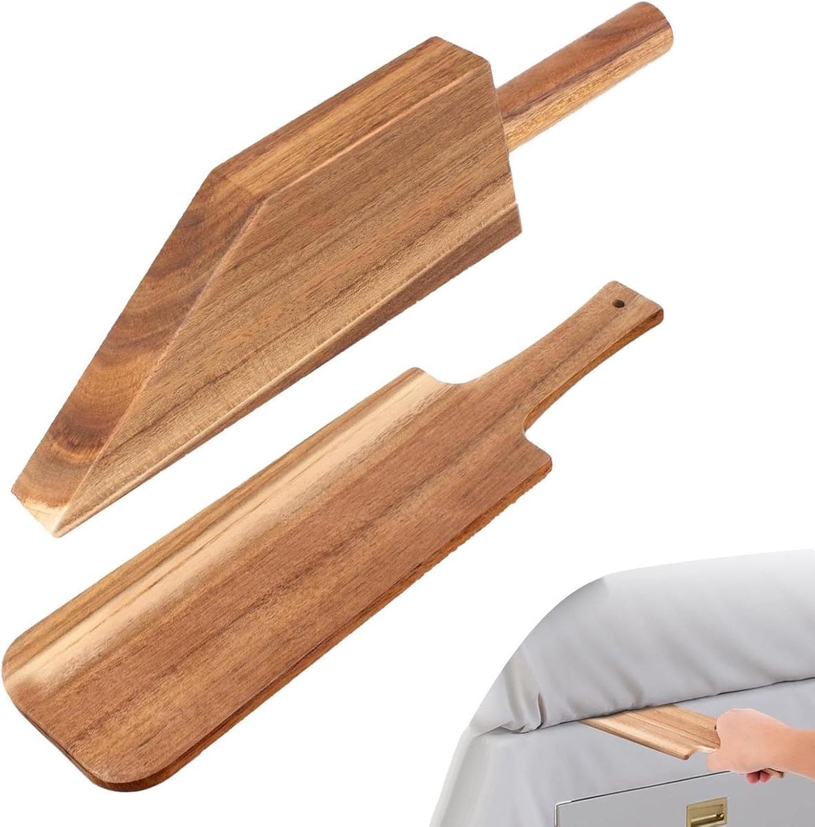 Matraslifter Tool Bed Maker in houtkleur - 348 cm