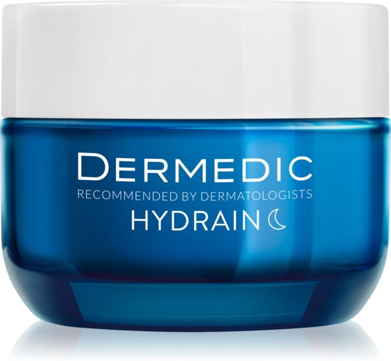 Dermedic Hydrain3 Hialuro verjüngende Nachtcreme gegen Falten 50 ml