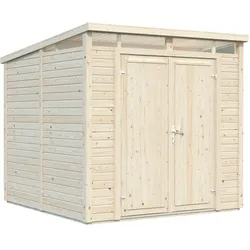 Palmako Gerätehaus Elias 4,9 m2 - 16 mm naturbelassen