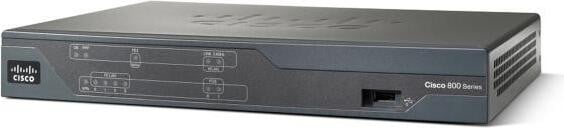 Cisco 881 Ethernet-WAN Router, Zwart
