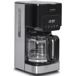 caso® Kaffeemaschine Coffee Taste & Style schwarz/edelstahl