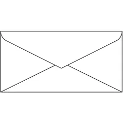 Sigel, Briefumschlag, Umschlag (220 x 110 mm, DL, 50x)