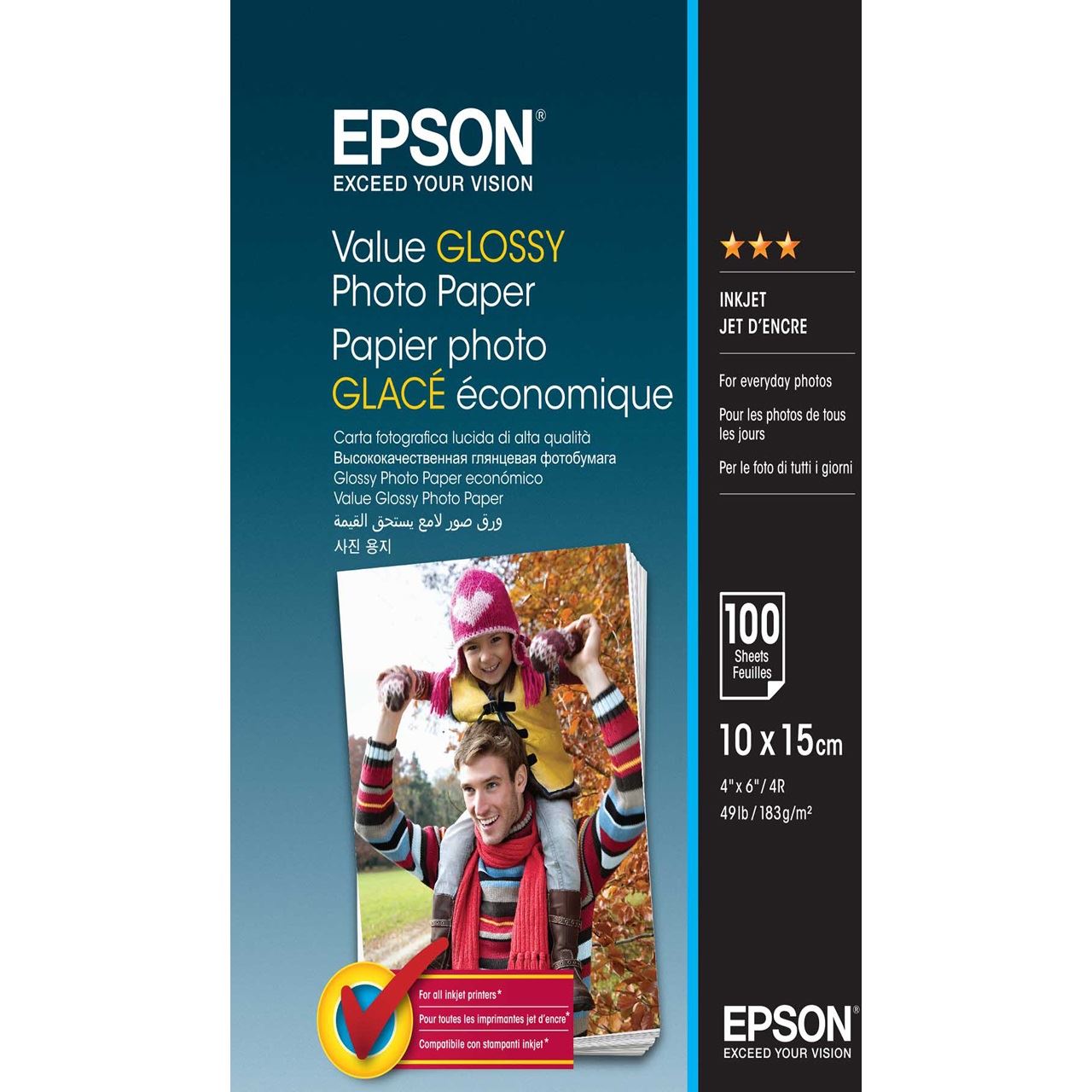 Epson VALUE GLOSSY PHOTO PAPER 100 Blatt