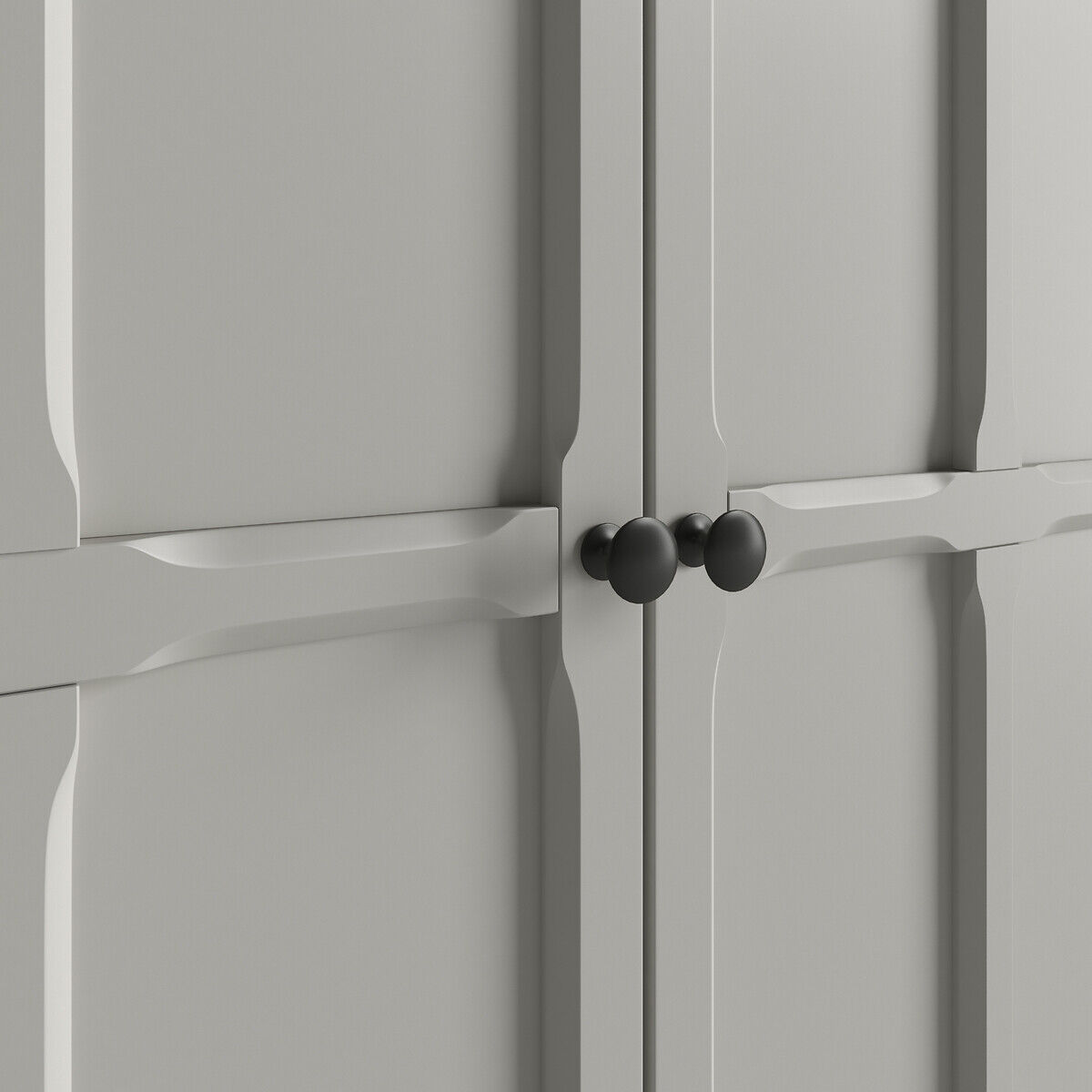 LA REDOUTE INTERIEURS Armoire 2 portes, 4 étagères Eugénie