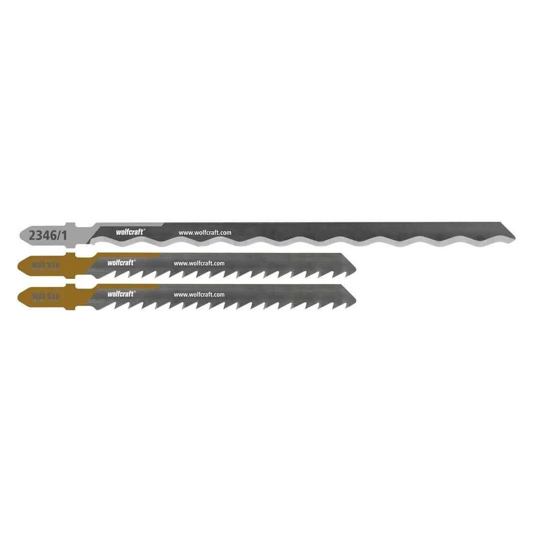 wolfcraft 2346000 1 Projektset Stichsägeblätter Dämmung 1 Set (2346000)