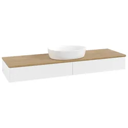 Villeroy & Boch Antao Waschtischunterschrank 1600x190x500mm K14111MT mit Struktur FK/AP: MT/1
