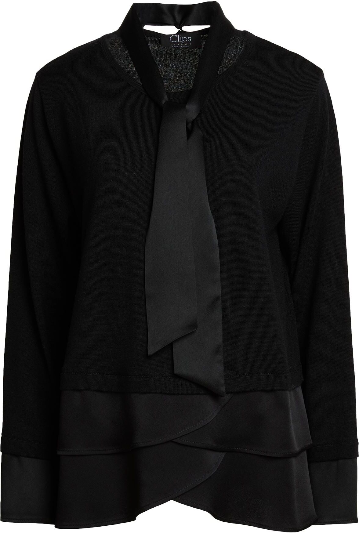 Clips Pullover Mujer Negro L Mujer