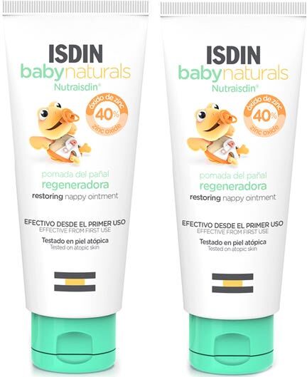 ISDIN Babynaturals Crema Pañal Regeneradora 2x50ml