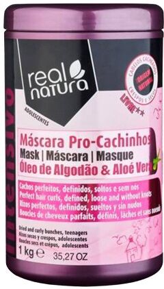 Real Natura Máscara Sem Sal Pro-Cachinhos 1000ml