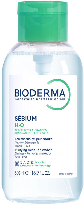 Bioderma Sébium H2O Pump solution micellaire spécialement conçue pour l’acné