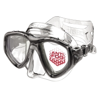 Seac Sub Tauchmaske CLEAR - antifog - Transparent/Schwarz